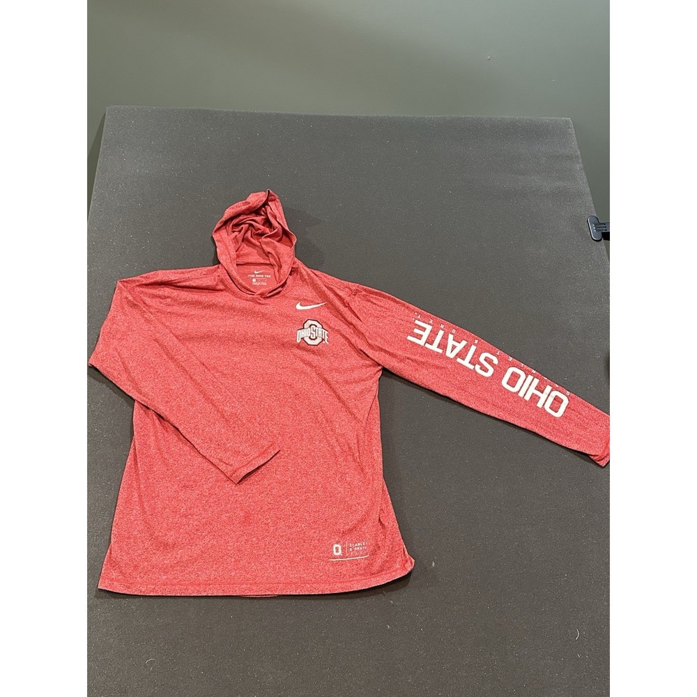 Women's Nike Ohio State Buckeyes Lightweight Hoodie Medium